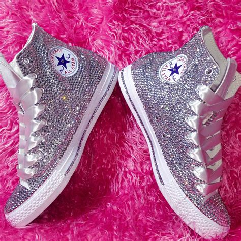 bedazzled converse sequin.